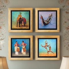 Deewar's South India Collection - Set of 4