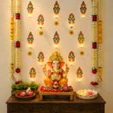 Deep Shree Set of 12 – Island Rangoli Wall Decor
