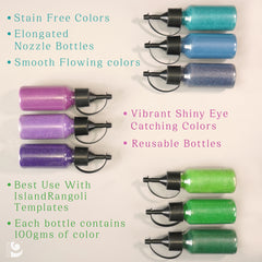 Neer Premium Rangoli Colours , Product from island rangoli