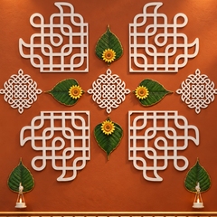 Deep Shree Patra & Kolam - Combo Pack