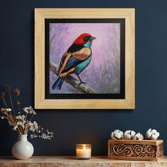 Brazilian Bird Wall Painting From Birds Collection