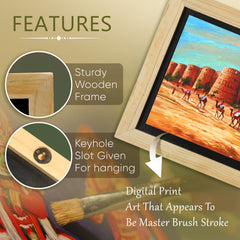 Jaisalmer Rajasthan Wall Paintings from Island Rangoli from Deewar collection Features