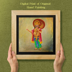 Mahabali Wall Paintings from Island Rangoli from Deewar South India collection ambience 3