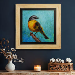 The Goldfinch Wall Painting From Deewar Birds Collection