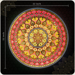 Agni Panchtatva Mandla for Wall Decor - Island Rangoli