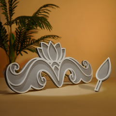Kamal Border - Set of 6 - Island Rangoli
