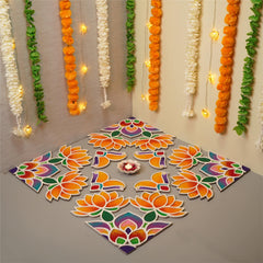 Nity Crochet Art Rangoli – Ready-to-Use Template