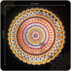 Vayu Panchtatva Mandla for Wall Decor dimensions- Island Rangoli