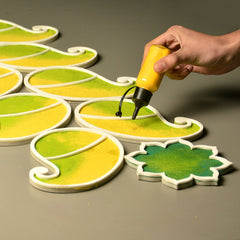 Roop Box - 100+ Versatile Patterns of Rangoli with one kit islandrangoli