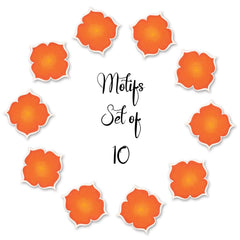 Umang Motif ( Set of 10) islandrangoli