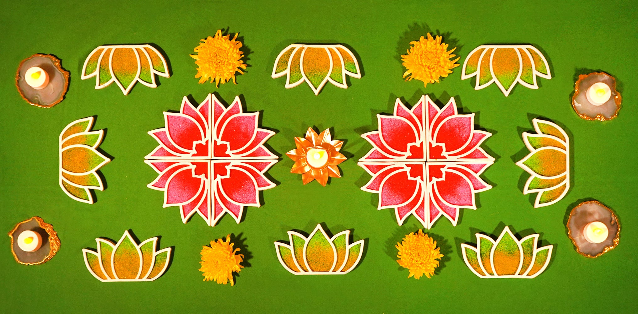 Borders Rangoli Collection - Island Rangoli's Creative Designs ...