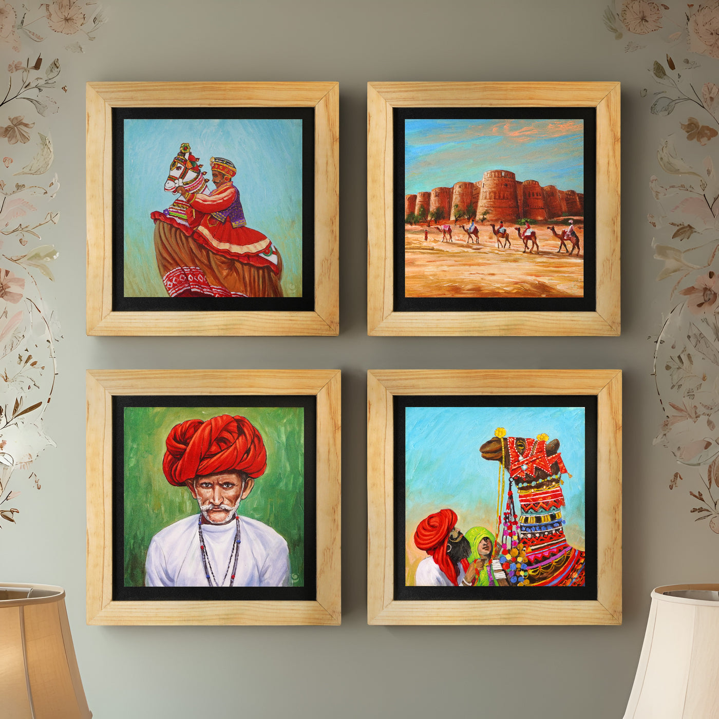 Deewar's Rajasthan Collection - Set of 4