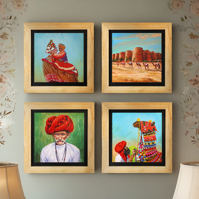 Deewar's Rajasthan Collection - Set of 4