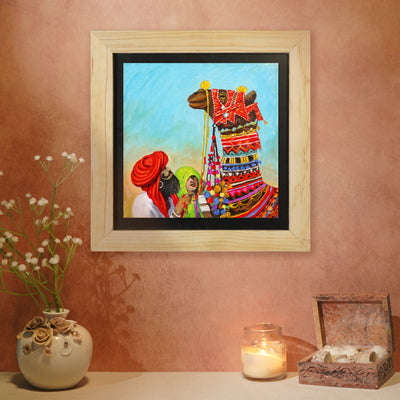 Rajasthan Pushkar Camel - Wall Painting