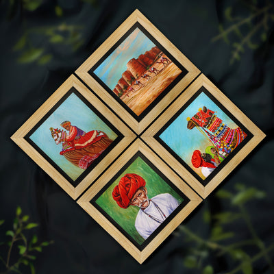 Deewar's Rajasthan Collection - Set of 4