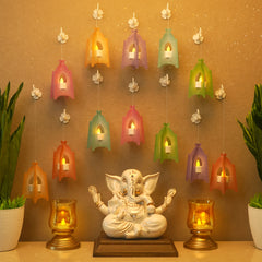 Deep Shikha - Island Rangoli Decor