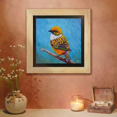 Yellow Bird - Wall Painting