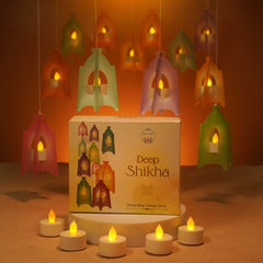 Deep Shikha - Island Rangoli Decor