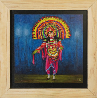 Deewar West Bengal Paintings From Island Rangoli. original artistry wall hanging Paintings Pot Paintings 