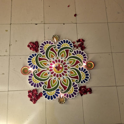 Mukund Rangoli Template 