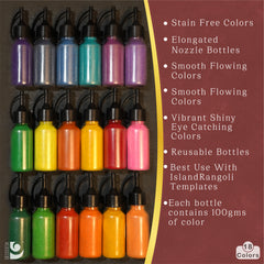 Rangvansh Premium Rangoli Colors  Features from Island Rangoli 