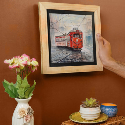 Kolkata Trams - Wall Painting