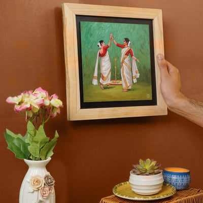 Kerala's Thiruvathirakali Dance - Wall Painting