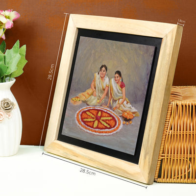 Onam Rangoli - Wall Painting