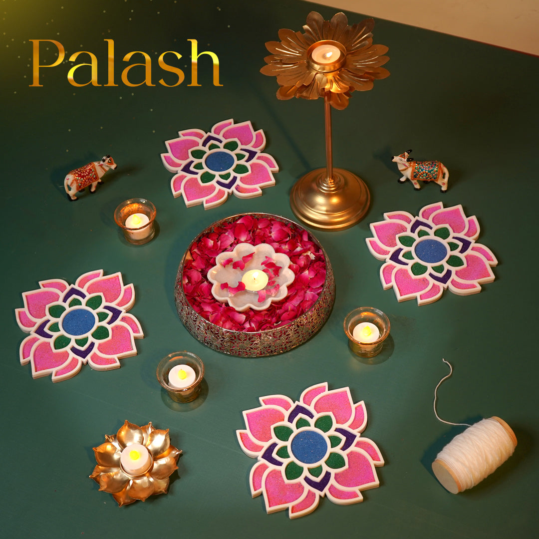 Palash Motif - Set of 10