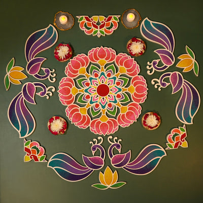 bhavy utsav rangoli