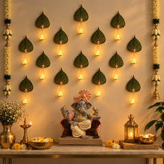 Deep Shree Set of 12  – Island Rangoli Wall Decor