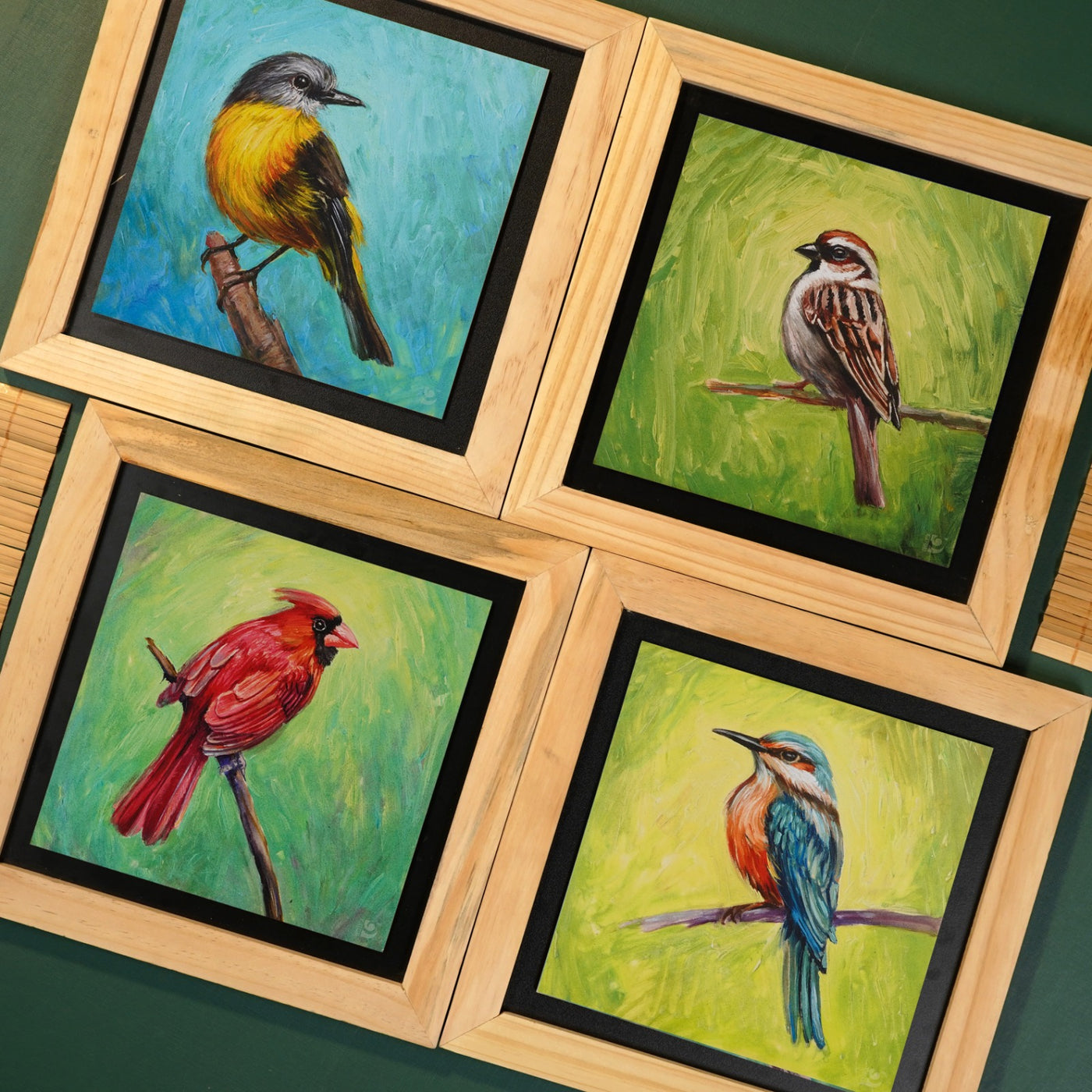 Deewar's Birds Collection - Set of 4