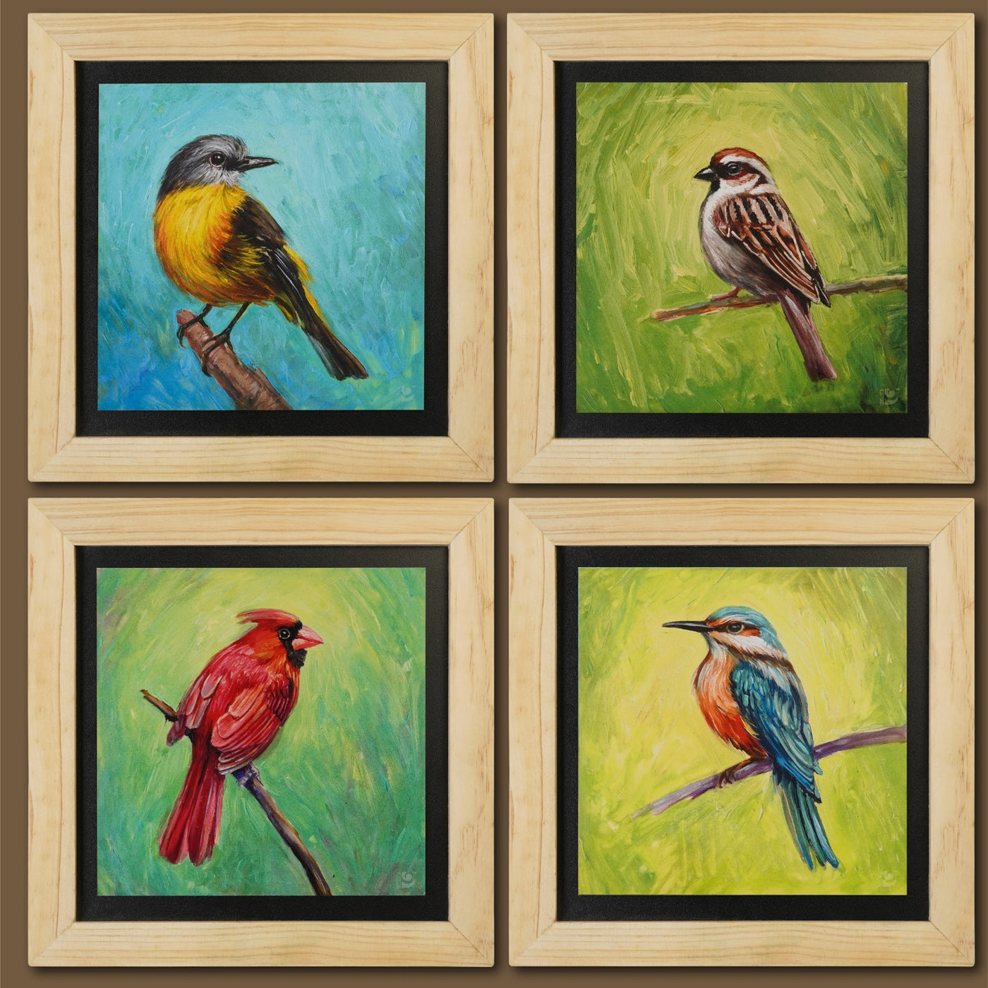 Deewar's Birds Collection - Set of 4