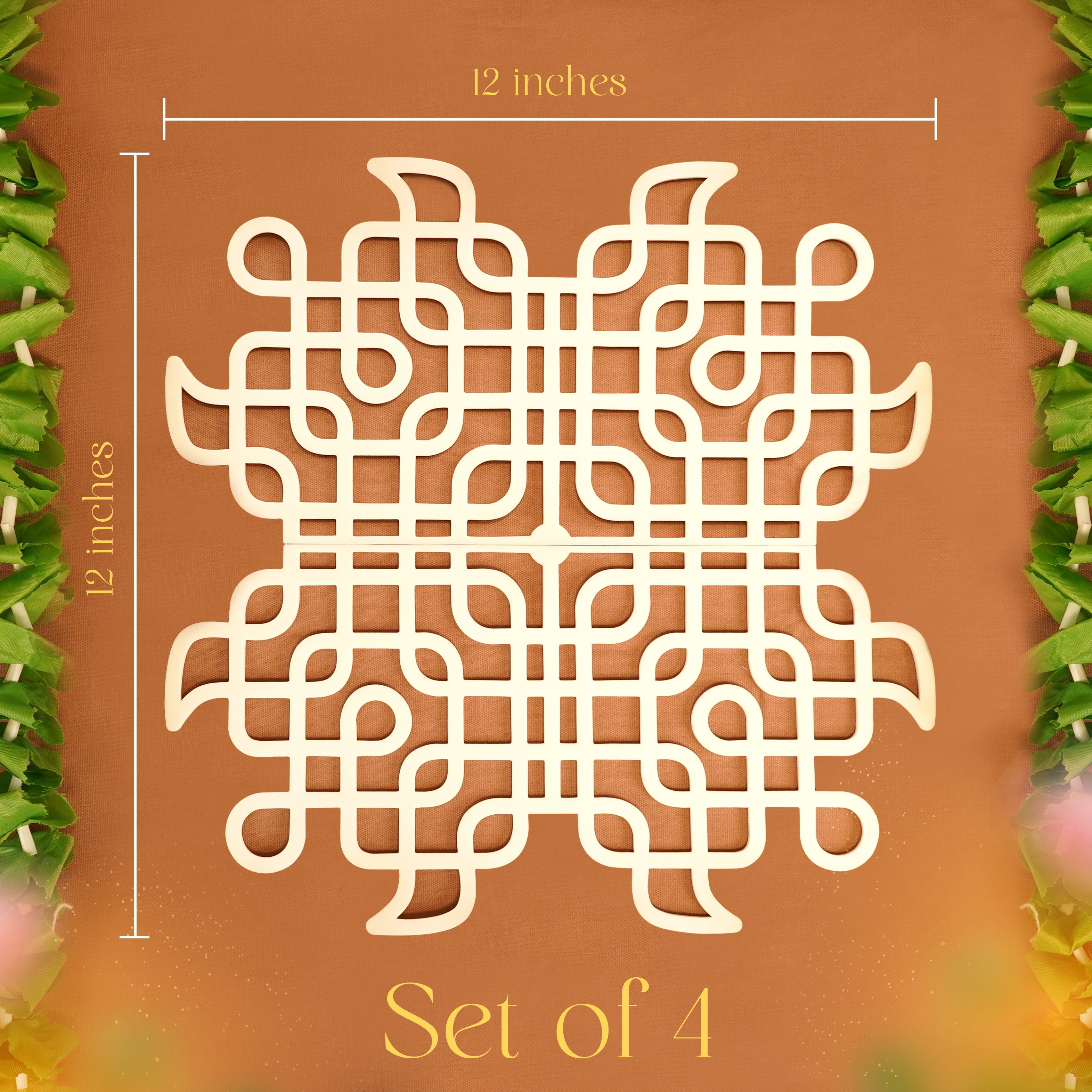 12 Inches (Set of 4)