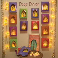 Deep dwar Jharokha Box handmade For wall decor  Set of 12.04 jpg