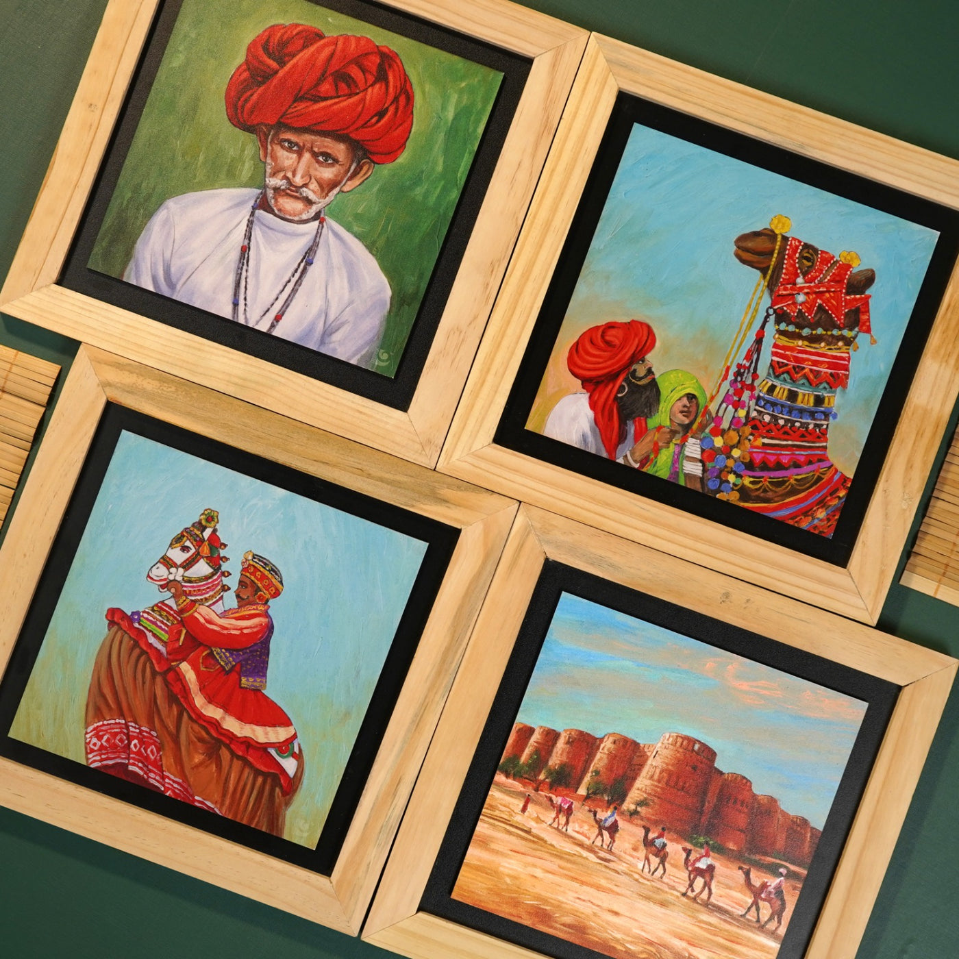 Deewar's Rajasthan Collection - Set of 4