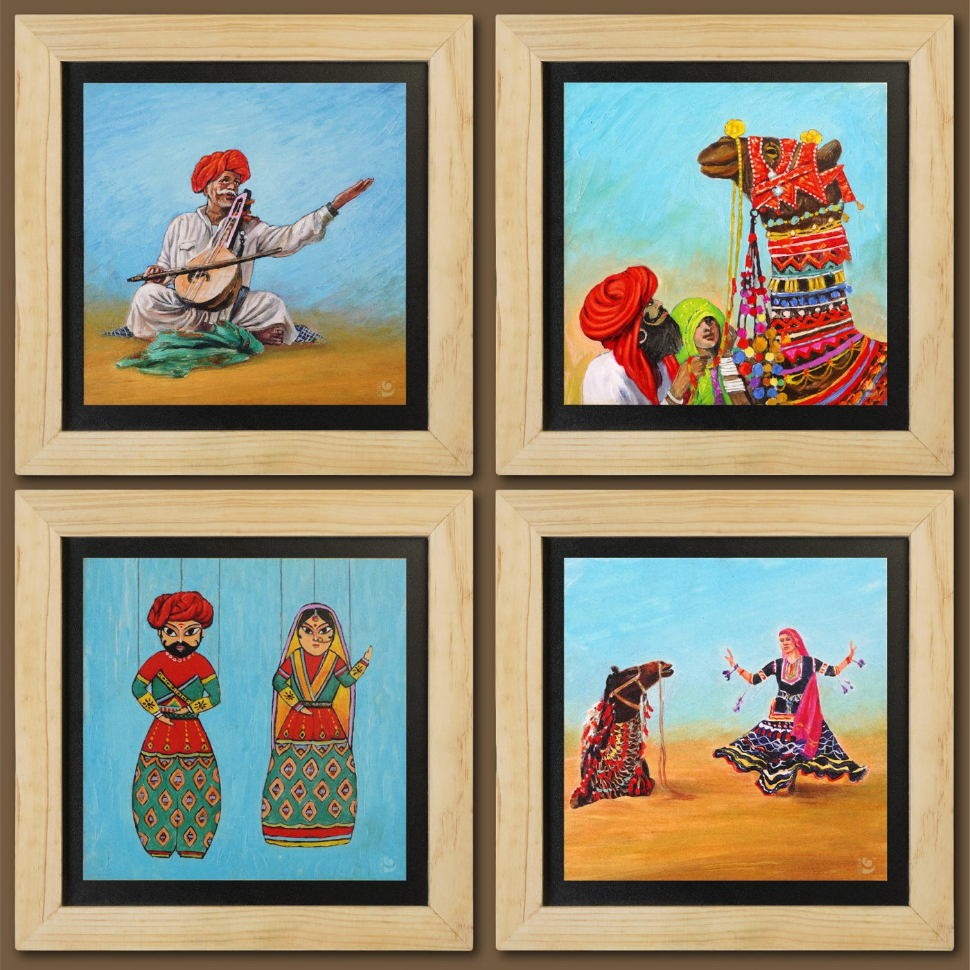 Deewar's Rajasthan Collection - Set of 4