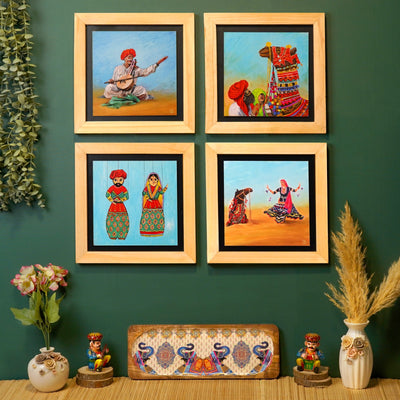 Deewar's Rajasthan Collection - Set of 4