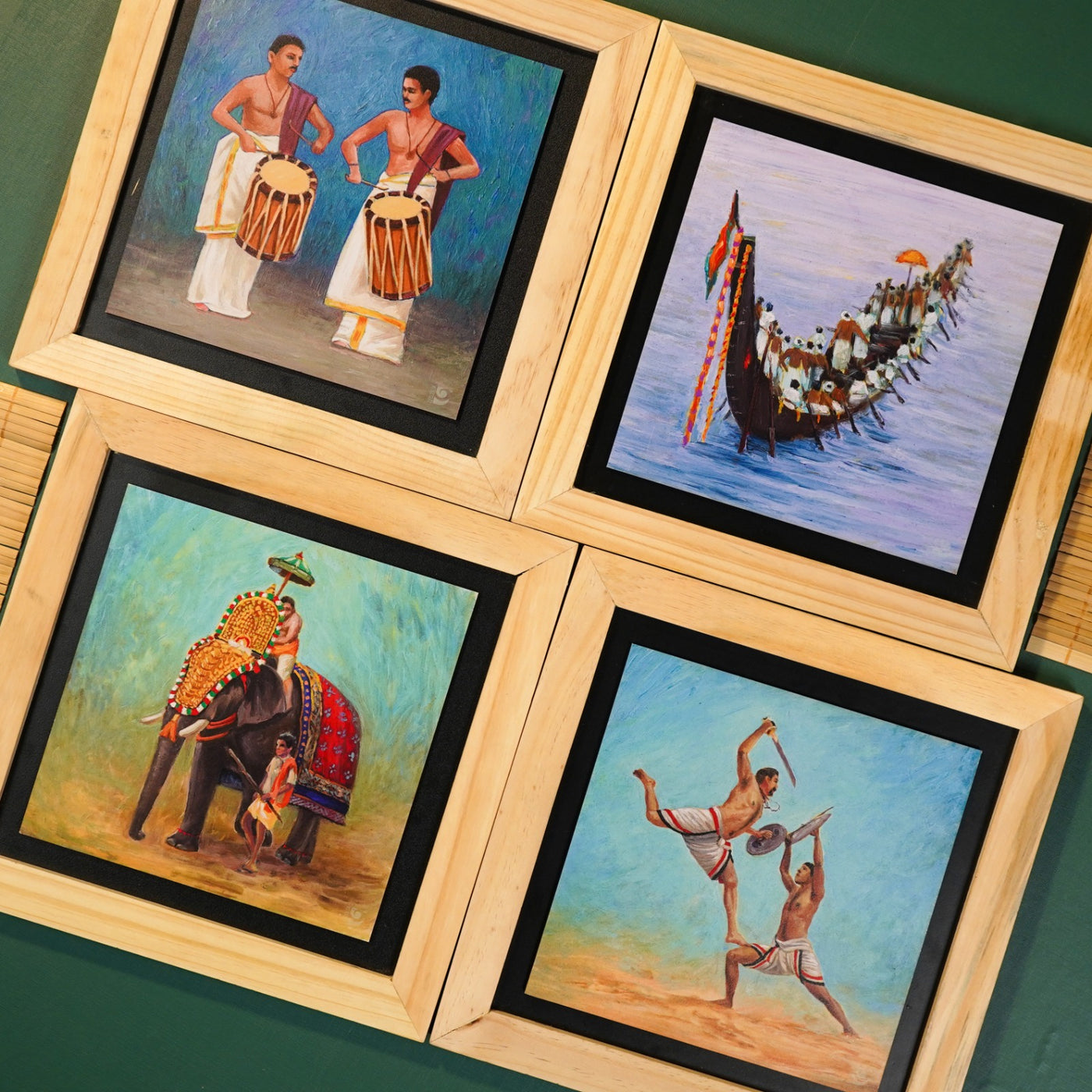 Deewar's South India Collection - Set of 4