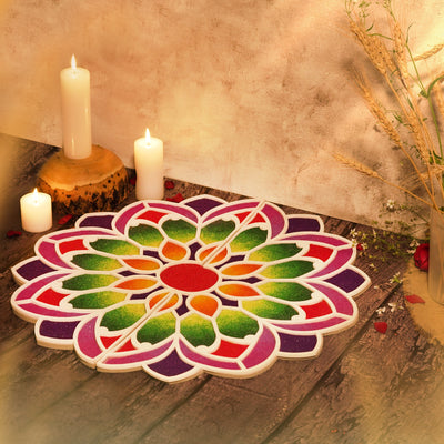 riddhi rangoli island rangoli