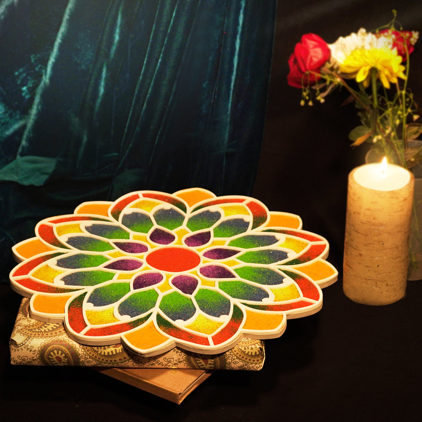 riddhi rangoli island rangoli