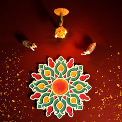chakra rangoli
