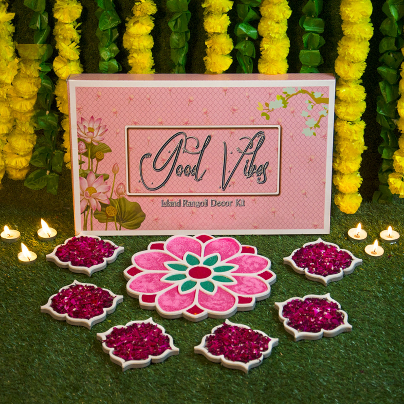 Good Vibes - Gift Box for Every Occasion island rangoli design template 
