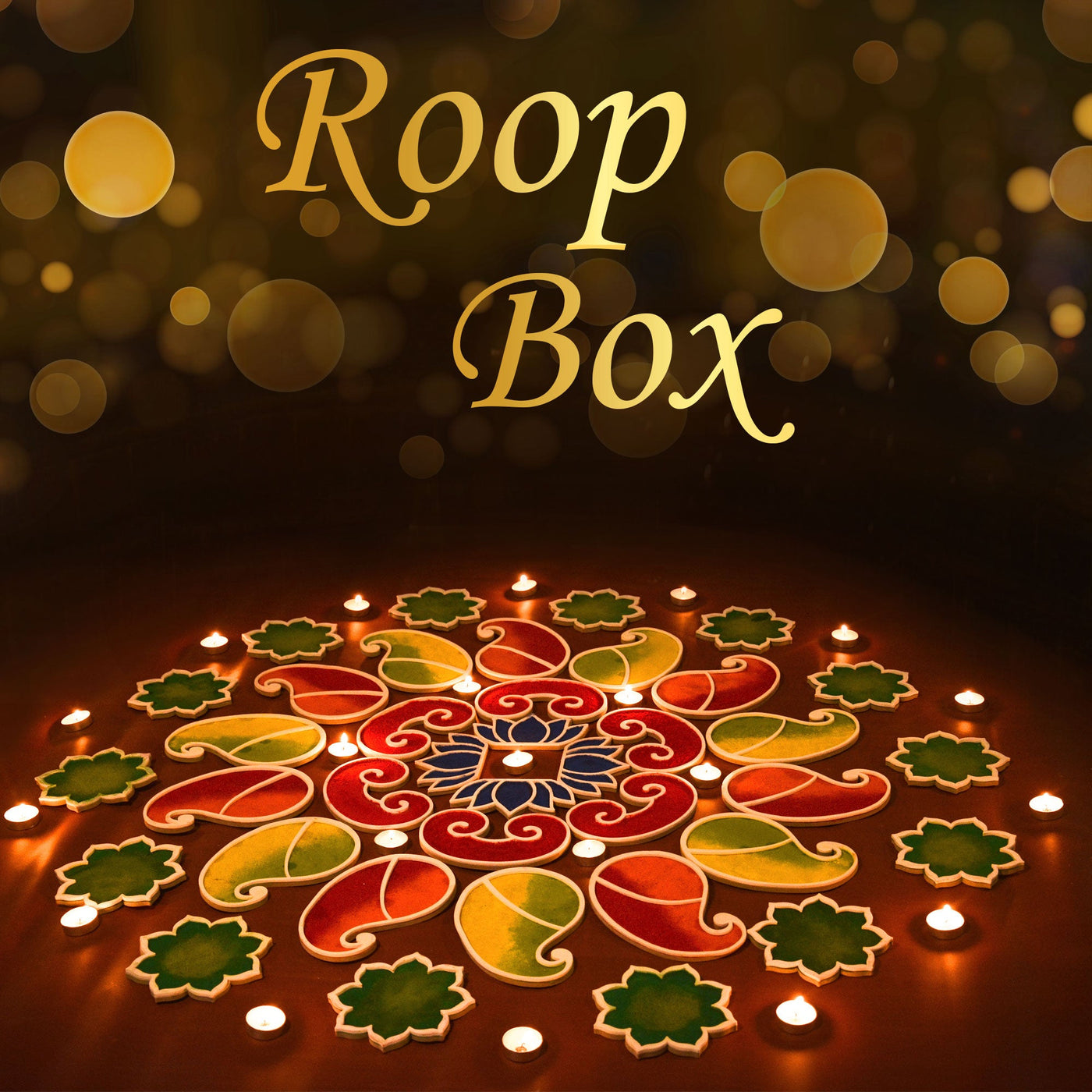Roop Box - 100+ Versatile Patterns of Rangoli with one kit islandrangoli