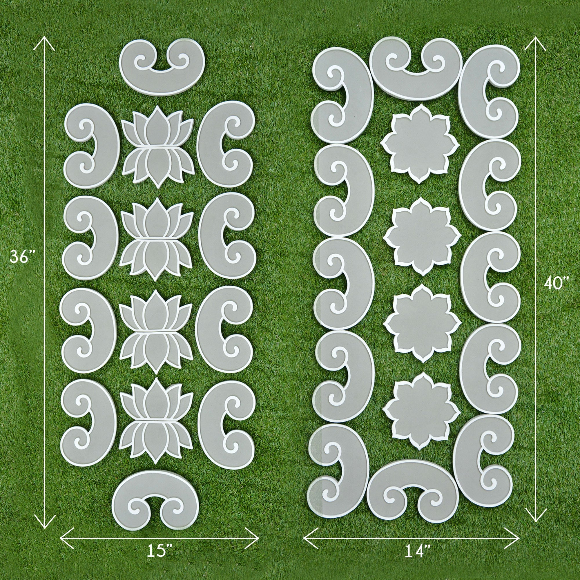 Roop Box - 100+ Versatile Patterns of Rangoli with one kit islandrangoli