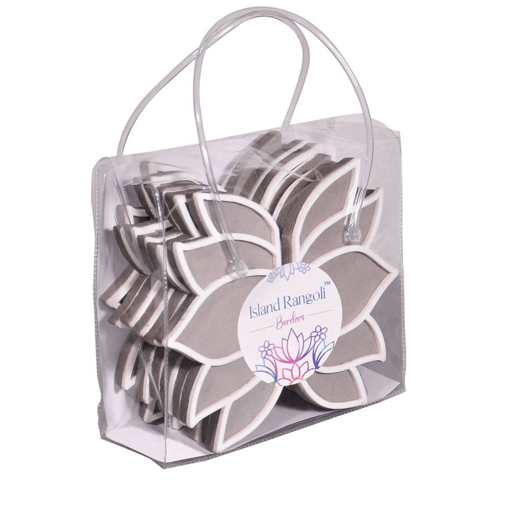 Yati Border Set (10 Pieces) - Island Rangoli's Collection – islandrangoli