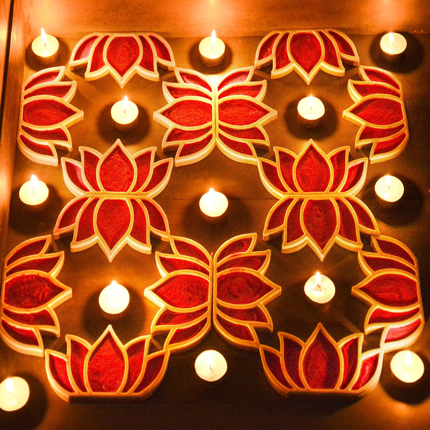 Yati Border Set (10 Pieces) - Island Rangoli's Collection – islandrangoli