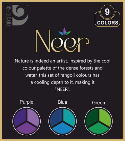 Neer Premium Rangoli Colours , Product from island rangoli