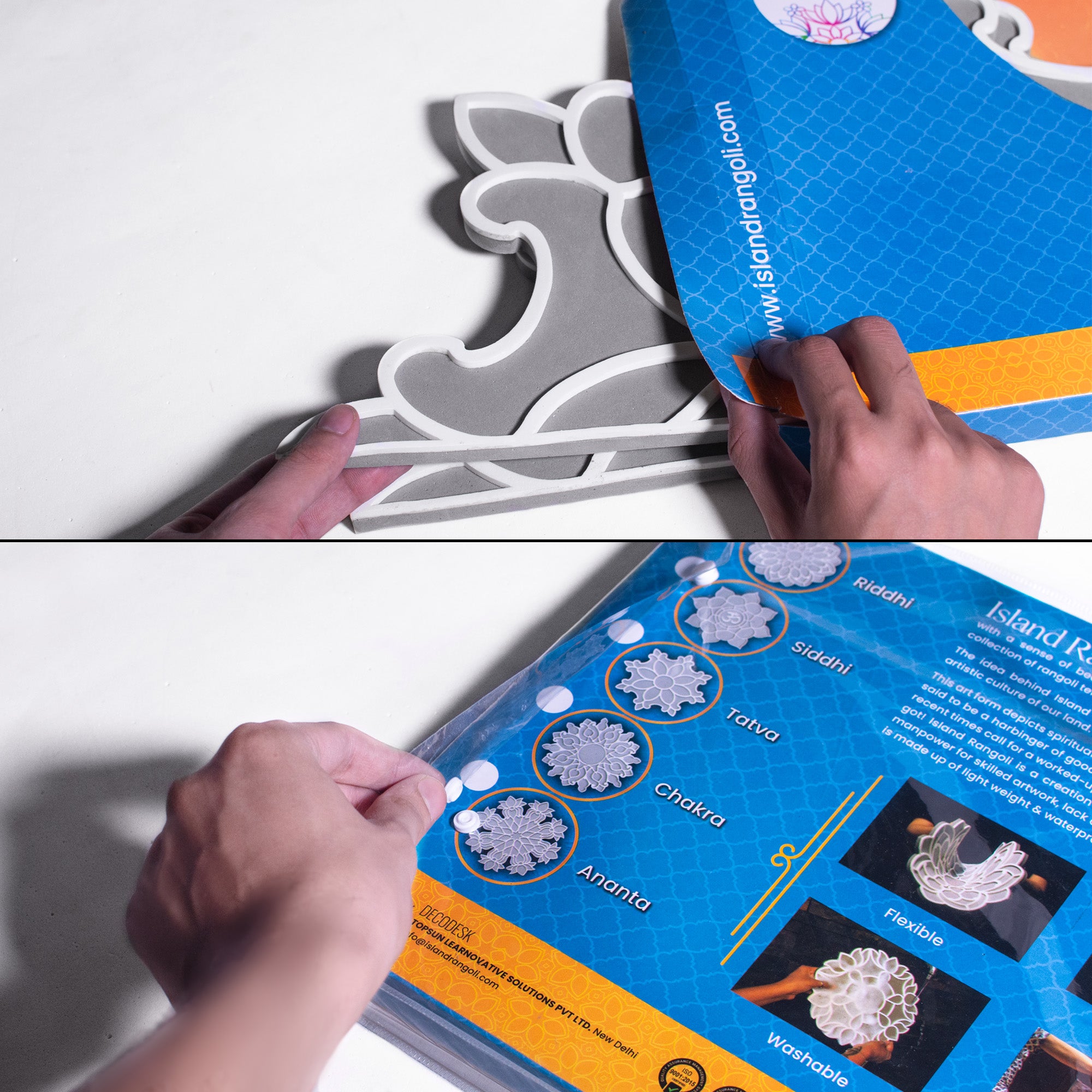 tatva 22 inch rangoli box