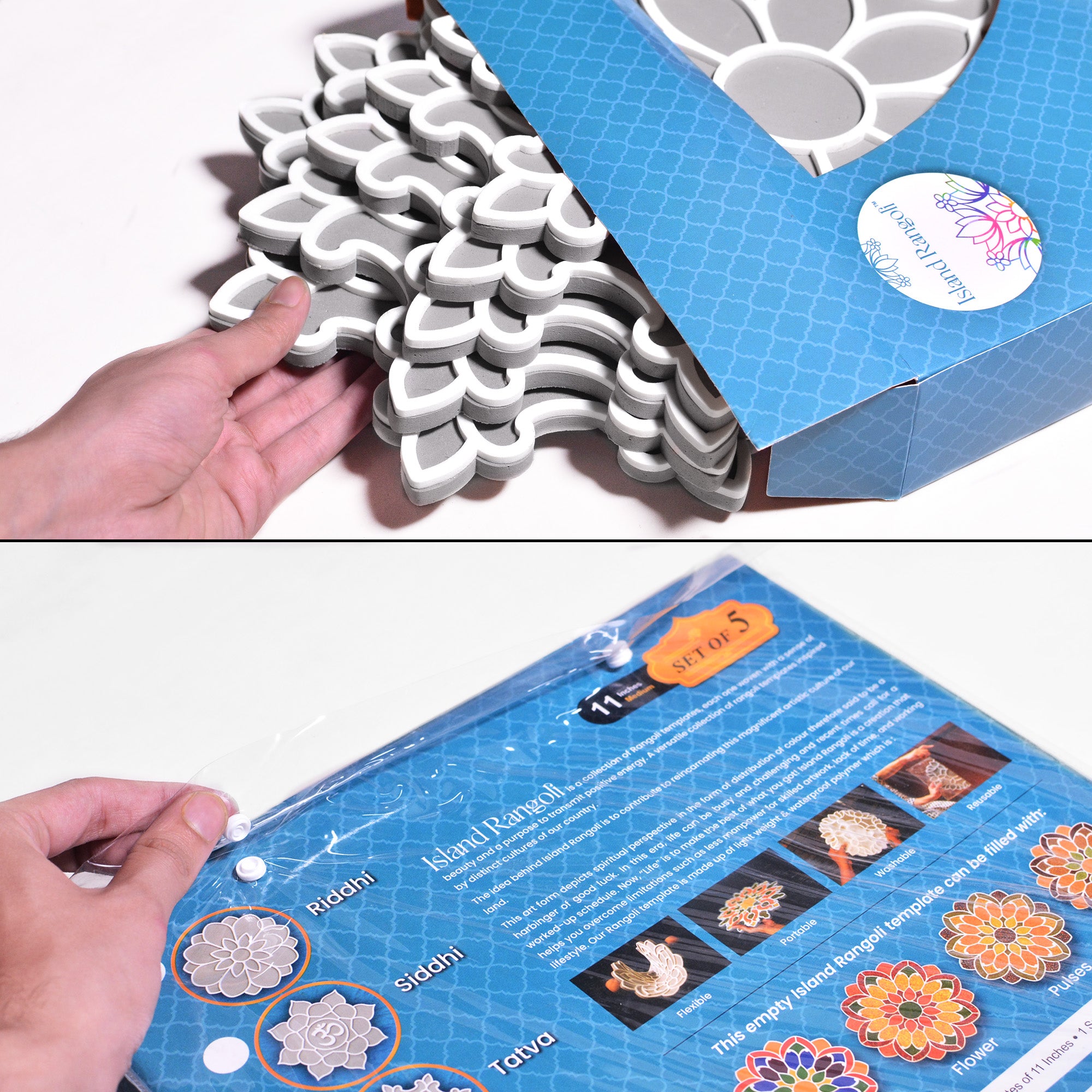 tatva rangoli set of 5